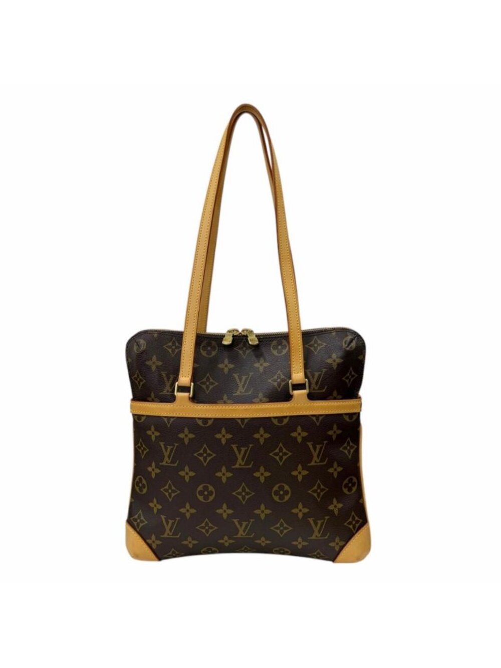 Louis Vuitton Cousin GM Monogram Shoulder Bag Canvas Brown